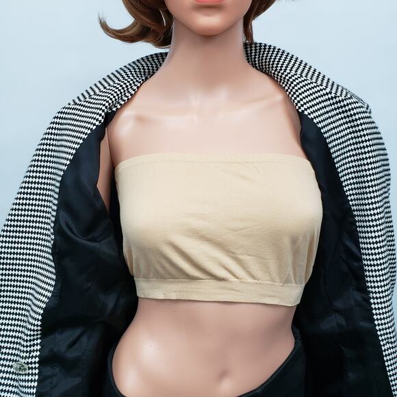 Vintage Ann Taylor Blazer Jacket Made in USA Size 8 Harlequin Diamond Print - Picture 13 of 14